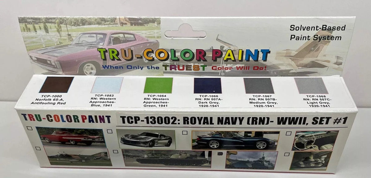 Tru-Color 1920-'41 ROYAL NAVY SET 1     