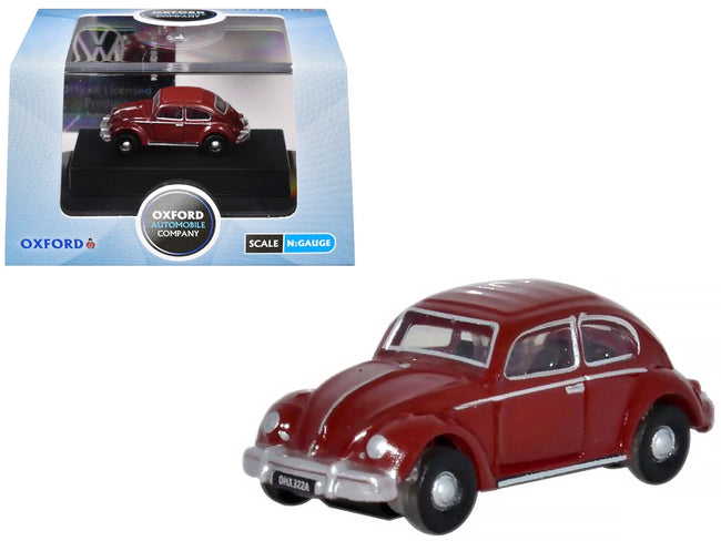 Oxford Diecast N VW Beetle Ruby Red