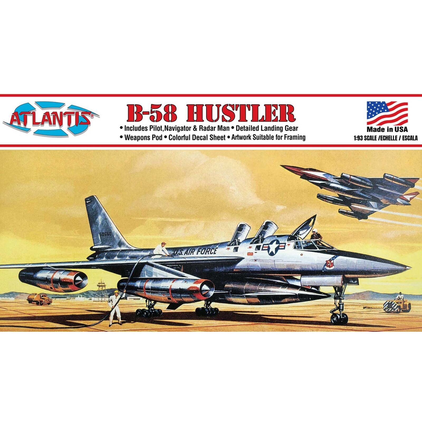 1/91 CONVAIR B58 HUSTLER      