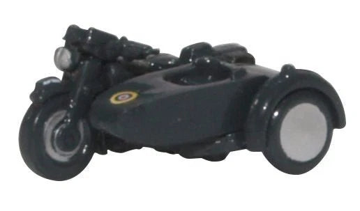 Oxford Diecast N Motorcycle Sidecar RAF
