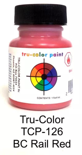 Tru-Color BC RAIL RED 1OZ      