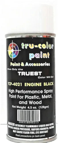 Tru-Color ENGINE BLACK SPRAY   