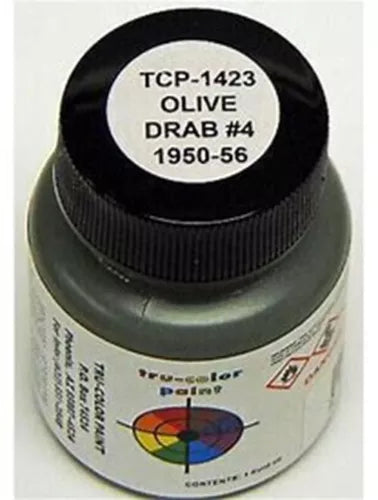 Tru-Color OLIVE DRAB #4 1950-56 ARM     