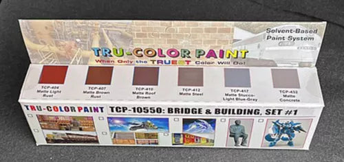 Tru-Color BRIDGE & BUILDING SET #1      