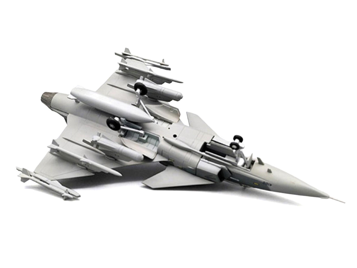 Saab JAS 39A Gripen Fighter Aircraft "131 F 7 Wing Cat’s Paw Livery Satenas Air Base" (2006) Swedish Air Force 1/72 Diecast Model Airplane by Aviation 72-Aviation 72-ModelCars.com