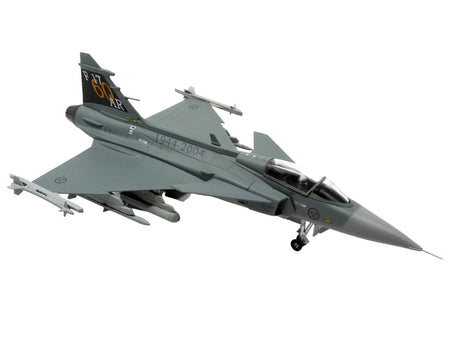Saab JAS 39A Gripen Fighter Aircraft "17 Wing 60th Anniversary Livery Ronneby Air Show" (2004) Swedish Air Force 1/72 Diecast Model Airplane by Aviation 72-Aviation 72-ModelCars.com