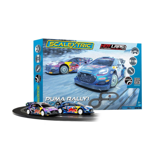 Scalextric Puma Rally1 WRC - Hot Laps Race Set-Scalextric-ModelCars.com
