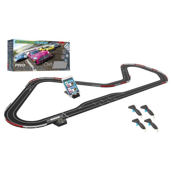 Scalextrics Scalextric ARC PRO - Pro Platinum w/Four Modern GT Cars-Scalextric-ModelCars.com