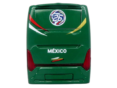 Scania Touring HD Coach Bus "Mexico National Football Team" Green with Graphics "International Federation of the Global Game" Series Limited Edition to 504 pieces Worldwide 1/87 (HO) Diecast Model by Iconic Replicas-Iconic Replicas-ModelCars.com