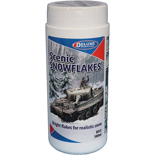 SCENIC SNOWFLAKES 500ML - Deluxe Materials - ModelCars.com