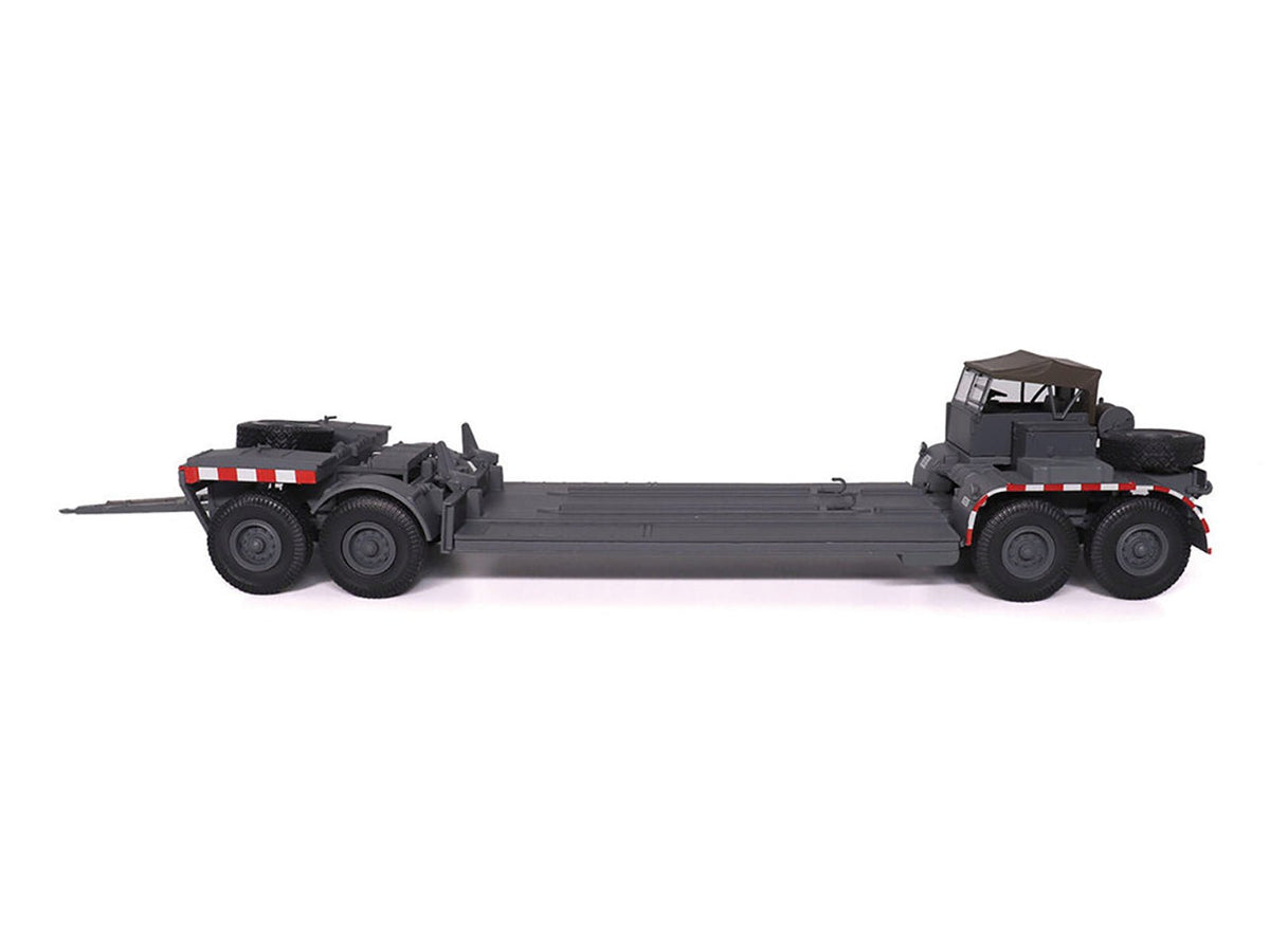 SD.AH. 116 22-Ton Tank Transporter Gray "German Army" 1/43 Diecast Model by Militaria Die Cast-Militaria Die Cast-ModelCars.com