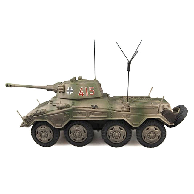 Sd.Kfz. 234/2 "Puma" Armored Vehicle "#415 Unidentified Unit France" (1944) German Army 1/72 Diecast Model by Panzerstahl-Panzerstahl-ModelCars.com