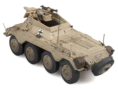 Sd.Kfz. 234/3 Armored Vehicle "#0 3rd Panzer Division Hungary" (1945) German Army 1/72 Diecast Model by Panzerstahl-Panzerstahl-ModelCars.com