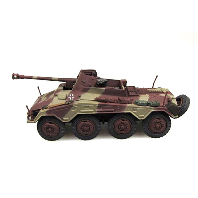 Sd.Kfz. 234/4 Armored Vehicle "Unidentified Unit Western Front" (1945) German 1/72 Diecast Model by Panzerstahl-Panzerstahl-ModelCars.com