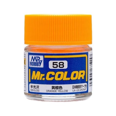 SEM GLOSS ORANGE YELLOW - Mr Hobby - ModelCars.com