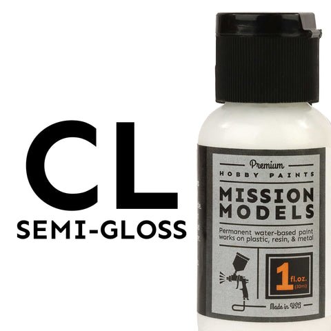 SEMI CLOSS CLEAR COAT - Mission Model Paints - ModelCars.com