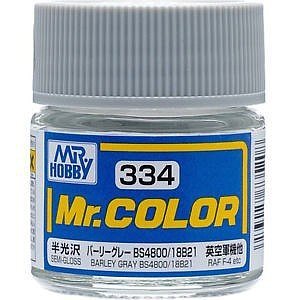 SEMI GLOSS BARLEY GRAY-Mr Hobby-ModelCars.com