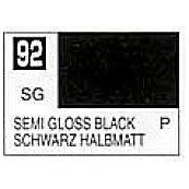 SEMI GLOSS BLACK - Mr Hobby - ModelCars.com