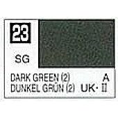 SEMI GLOSS DARK GREEN 2 - Mr Hobby - ModelCars.com