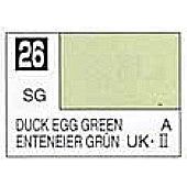 SEMI GLOSS DUCK EGG GREEN - Mr Hobby - ModelCars.com