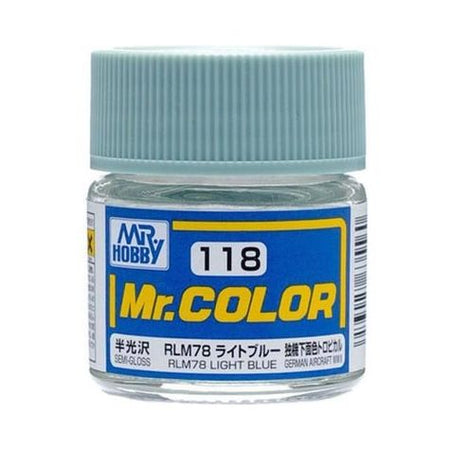 SEMI GLOSS RLM78 LGT BLUE - Mr Hobby - ModelCars.com