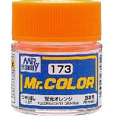 SEMI GLS FLUORES ORANGE - Mr Hobby - ModelCars.com