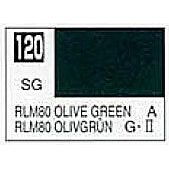 SEMI GLS RLM80 OLIVE GRN - Mr Hobby - ModelCars.com