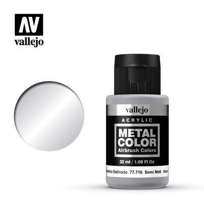 SEMI MATE ALUMINIUM 32ML - Vallejo - ModelCars.com