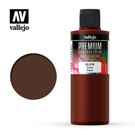 SEPIA OPAQUE 200ML - Vallejo - ModelCars.com