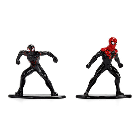 Set of 12 Diecast Figures "Spider-Man" Franchise "Nano Metalfigs" Series Diecast Models by Jada-Jada-ModelCars.com