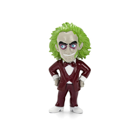 Set of 4 Diecast Figures "Beetlejuice" (1988) Movie "Metalfigs" Series by Jada-Jada-ModelCars.com