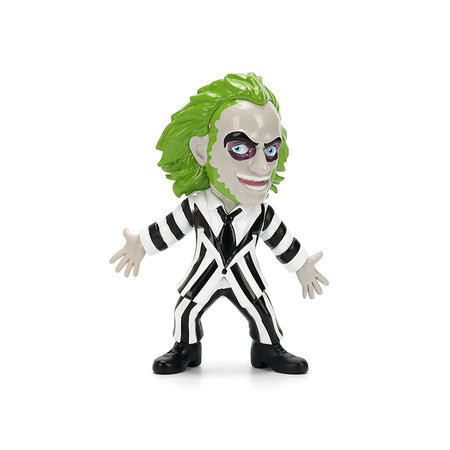 Set of 4 Diecast Figures "Beetlejuice" (1988) Movie "Metalfigs" Series by Jada-Jada-ModelCars.com