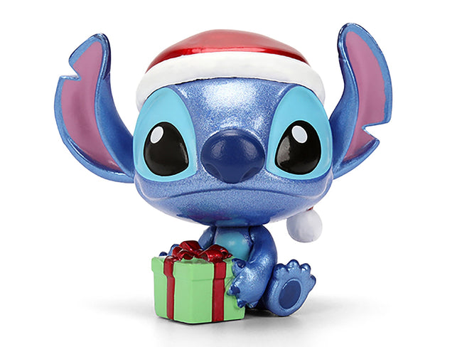 Set of 4 Diecast Figures "Disney's Stitch Christmas Edition" "Metalfigs" Series by Jada-Jada-ModelCars.com