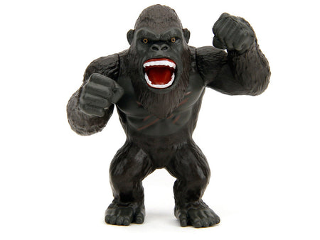 Set of 4 Diecast Figures "Godzilla x Kong: The New Empire" (2024) Movie "Metalfigs" Series Diecast Models by Jada-Jada-ModelCars.com