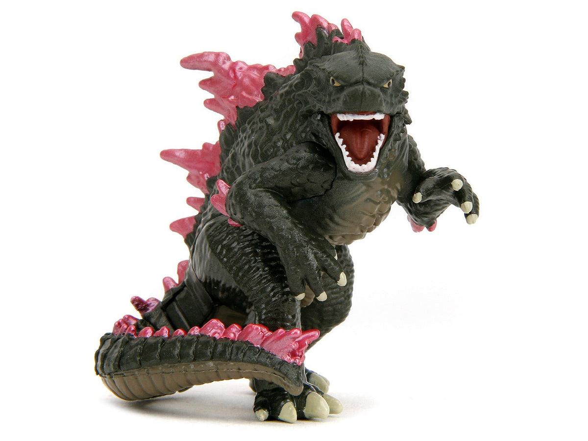 Set of 4 Diecast Figures "Godzilla x Kong: The New Empire" (2024) Movie "Metalfigs" Series Diecast Models by Jada-Jada-ModelCars.com
