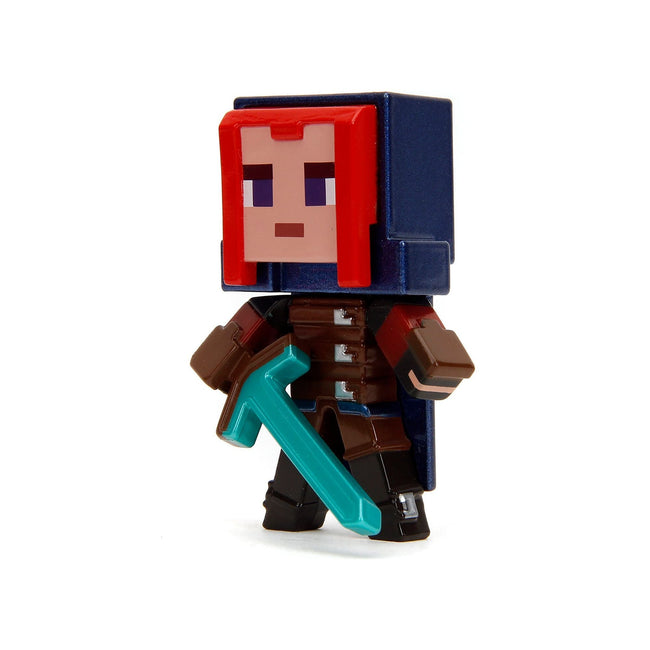 Set of 4 Diecast Figures "Minecraft Legends" Video Game "Metalfigs" Series Diecast Models by Jada - Jada - ModelCars.com