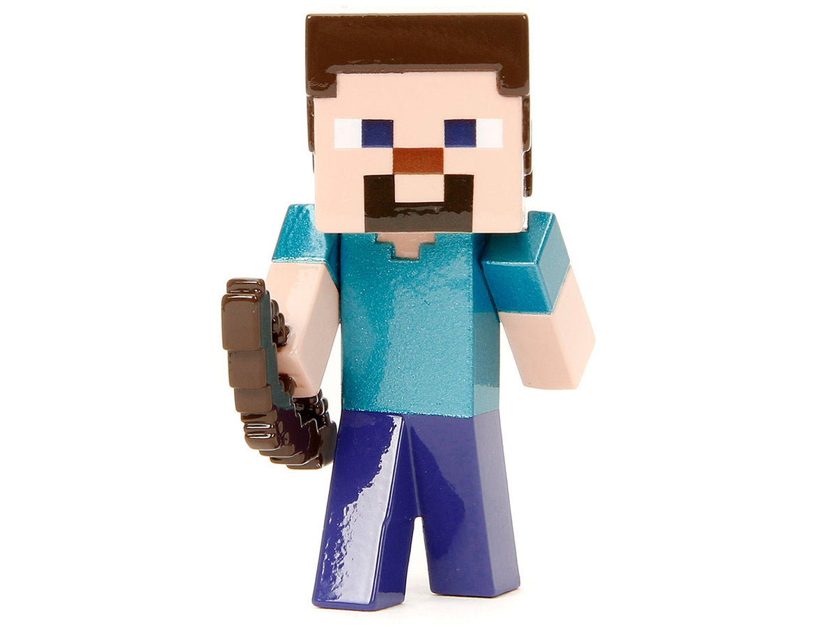 Set of 4 Diecast Figures "Minecraft" Video Game "Metalfigs" Series Diecast Models by Jada-Jada-ModelCars.com