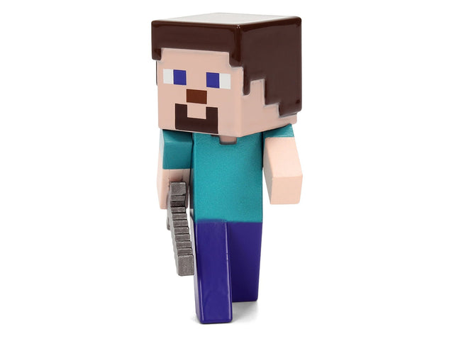 Set of 4 Diecast Figures "Minecraft" Video Game Wave 7 "Metalfigs" Series Diecast Models by Jada-Jada-ModelCars.com