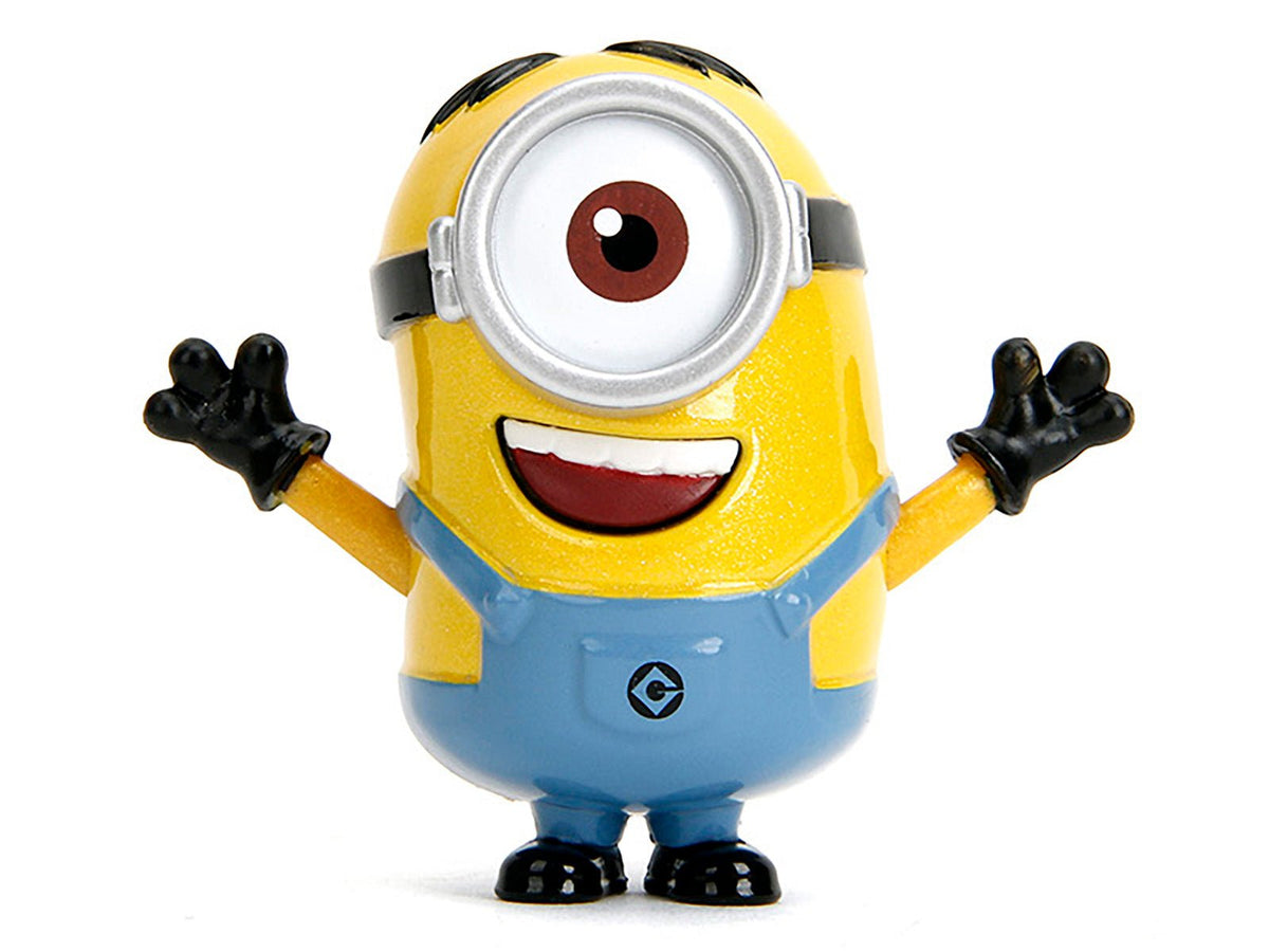 Set of 4 Diecast Figures "Minions" (2015) Movie "Metalfigs" Series Diecast Models by Jada-Jada-ModelCars.com