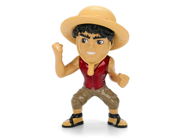 Set of 4 Diecast Figures "One Piece" (2023-Current) TV Series "Metalfigs" Series Diecast Models by Jada-Jada-ModelCars.com