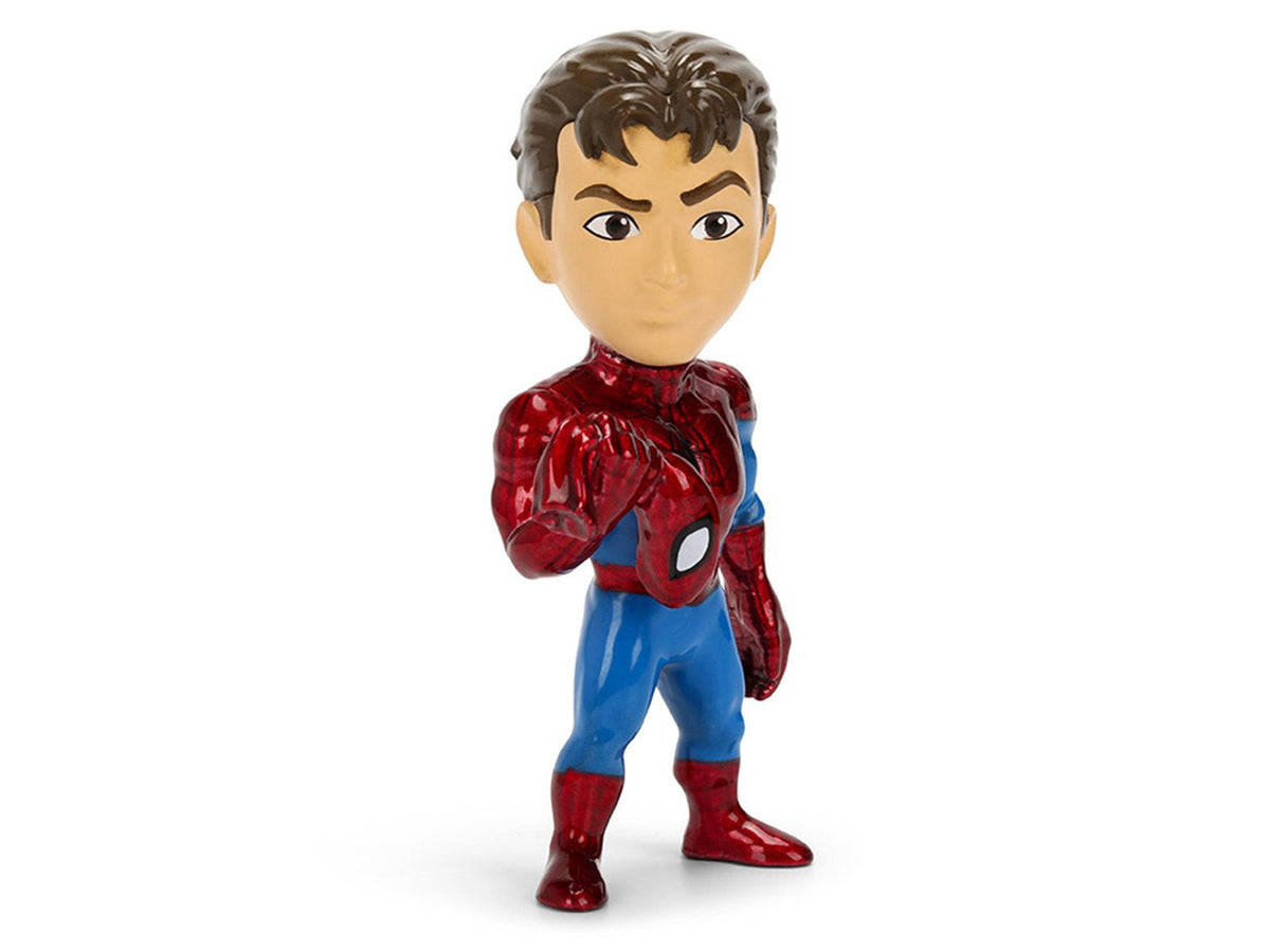 Set of 4 Diecast Figures "Spider-Man" Wave 3 "Metalfigs" Series Diecast Models by Jada-Jada-ModelCars.com