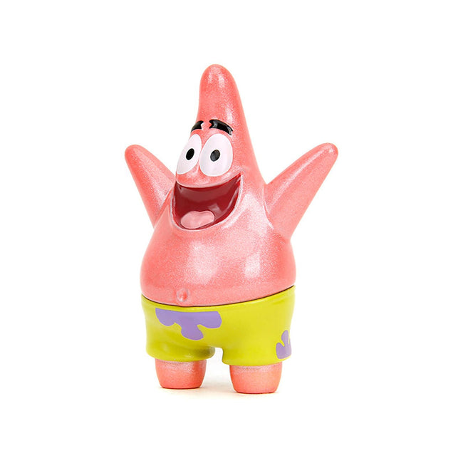 Set of 4 Diecast Figures "SpongeBob SquarePants" (1999 - Current) TV Series "Metalfigs" Series Diecast Models by Jada - Jada - ModelCars.com