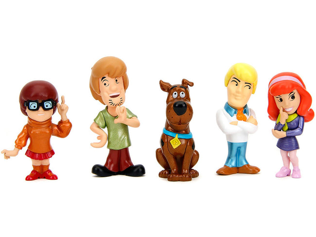 Set of 5 Diecast Figures "Scooby-Doo" TV Series "Metalfigs" Series Diecast Models by Jada-Jada-ModelCars.com