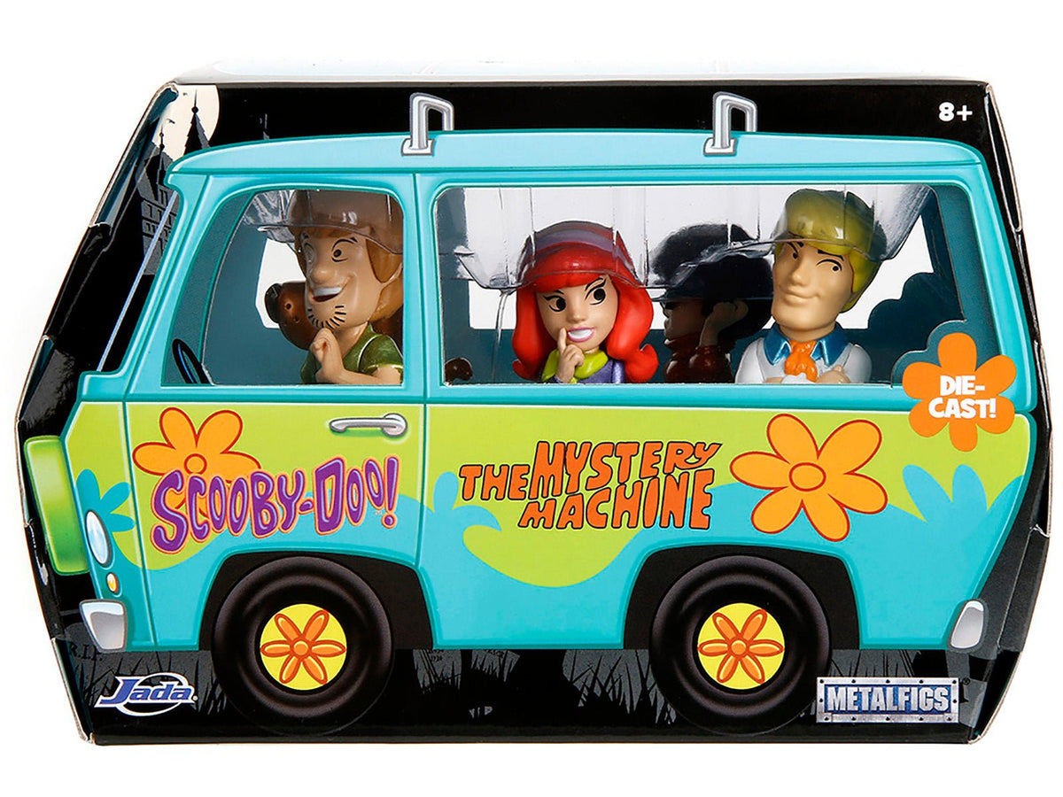 Set of 5 Diecast Figures "Scooby-Doo" TV Series "Metalfigs" Series Diecast Models by Jada-Jada-ModelCars.com