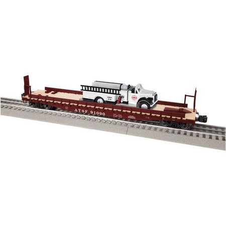 SF 50' FLAT W/TRK 91090 - Lionel - ModelCars.com