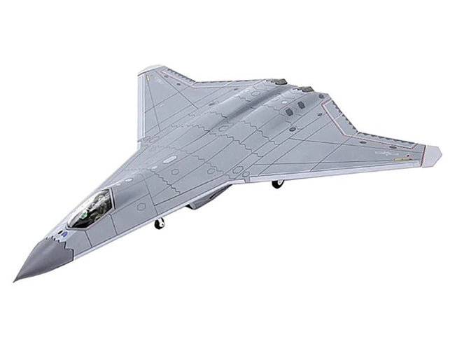 Shenyang J-50 Stealth Aircraft "People's Liberation Army Air Force" 1/144 Diecast Model by Air Force 1-Air Force 1-ModelCars.com