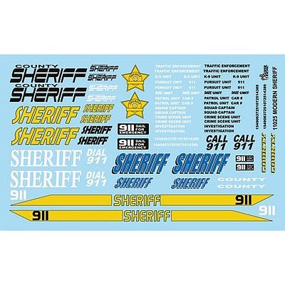 SHERIFF DECAL - Gofer Racing - ModelCars.com