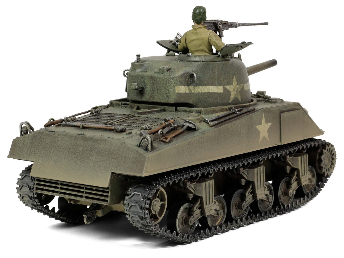 Sherman M4A3 (75) Medium Tank U.S. "Training vehicle C Company 10th Tank Battalion 5th Armored Division New York" (1943) "Engine Plus" Series 1/32 Diecast Model by Metal Proud-Metal Proud-ModelCars.com