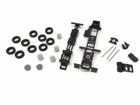 Short Chassis Kit for Kenworth Peterbilt and GMC Cabs 1/87 (HO) Plastic Model by Promotex-Promotex-ModelCars.com