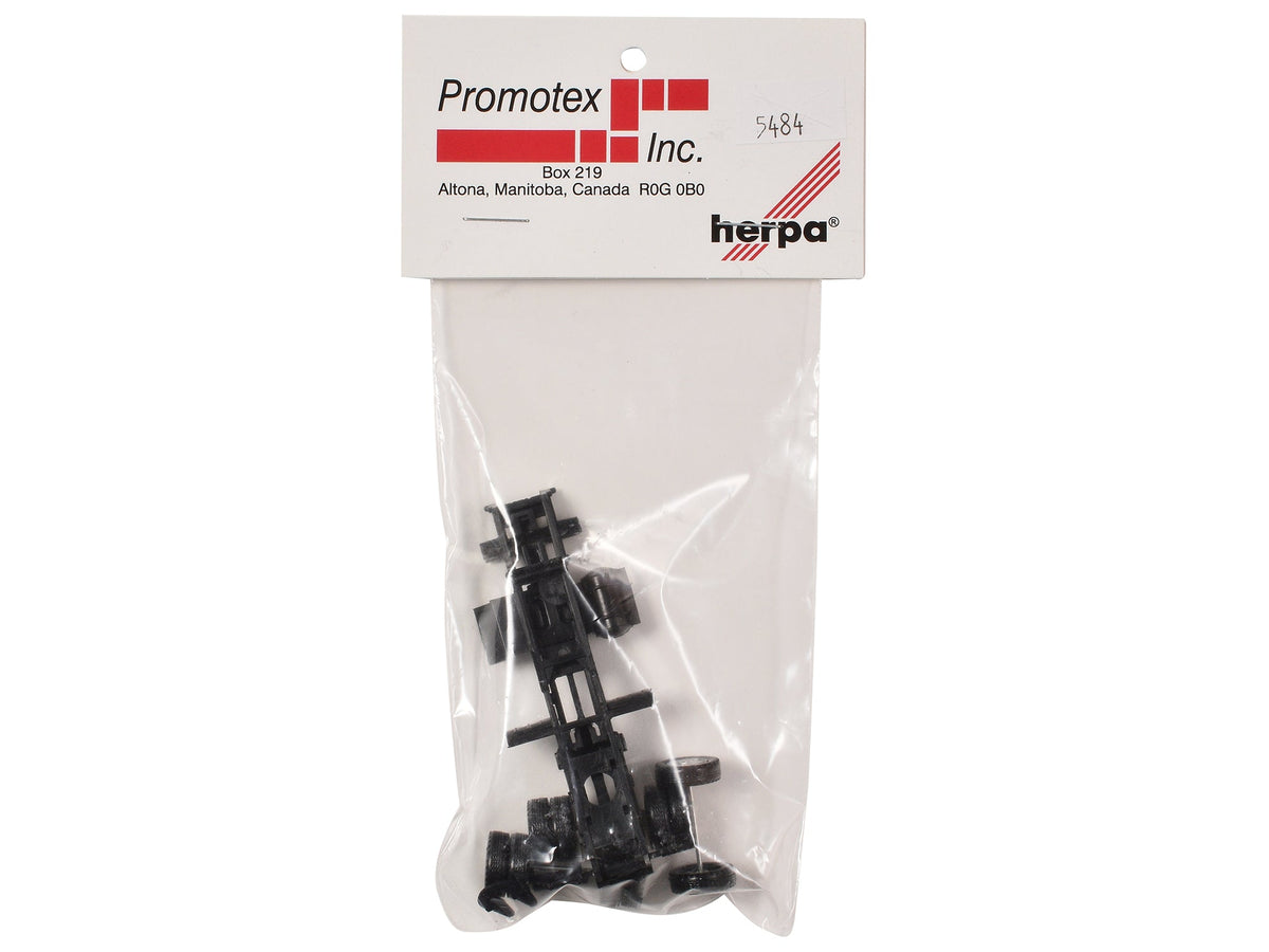 Short Chassis Kit for Kenworth Peterbilt and GMC Cabs 1/87 (HO) Plastic Model by Promotex-Promotex-ModelCars.com